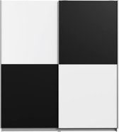 FINLANDEK Armoire de chambre ULOS style contemporain blanc et noir - L  170,3 cm | bol.com
