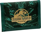 Jurassic World Logo Portemonnee - 11 x 7 cm - Groen