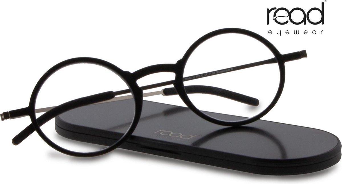 Read Eyewear CHAP33B Ultem leesbril +1.50 - Mat zwart - Aluminium