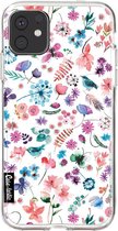 Casetastic Apple iPhone 11 Hoesje - Softcover Hoesje met Design - Flowers Wild Nature Print