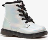 Blue Box meisjes veterboots - Zilver - Maat 24