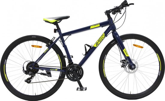 Amigo Control - Mountainbike voor volwassenen 28 Inch - Met 21  versnellingen - Blauw | bol.com