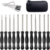 oGoDeal 10Pcs Carburateur Aanpassing Schroevendraaier Tool
