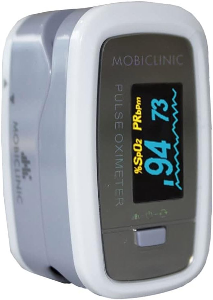 Draagbare Vinger Puls Oximeter met OLED Display | Nauwkeurige Bloed Zuurstof Meter en Hartslag Monitor