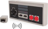 Dolphix Draadloze controller met accu voor Nintendo Classic Mini (Mini NES) / grijs/zwart