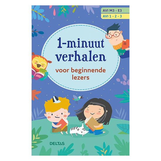 Deltas Boek AVI M3-E3 1-Minuut Verhalen voor de Beginnende L ... - cover