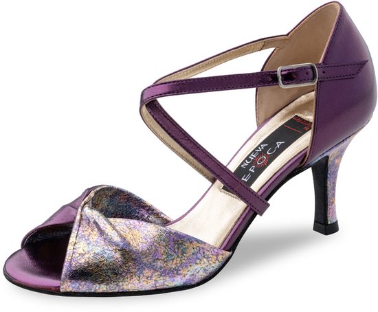 VCIXXVCE Latin dansschoenen voor dames, gesloten teen, balzaal