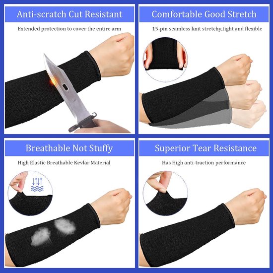 Équipement De Protection Manchon De Protection Anti-coupure Pour Bras Et Avant-bras - Protection Contre Lames - Neuf Protection Bras Lames Équipement De Protection Manchon De Protection Anti-coupure Pour Bras Et Avant-bras - Protection Contre Lames - Neuf Protection Bras Lames