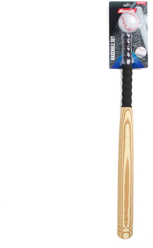 Foto: Adrenix honkbalknuppel foam met bal