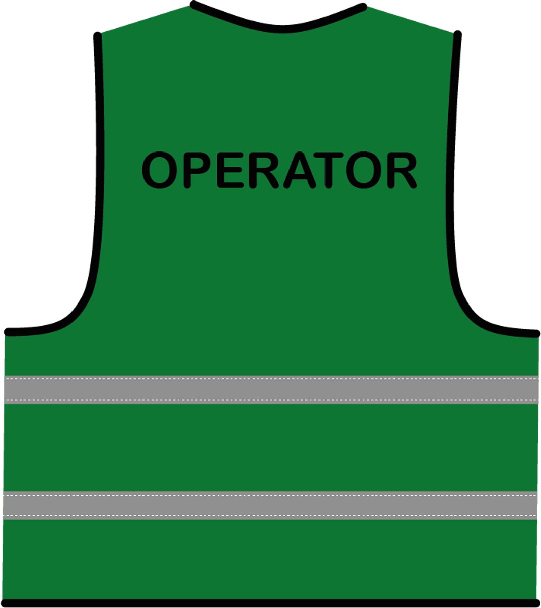 Operator hesje groen