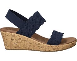 Skechers Beverlee - Timeless Touch - Dames Sandalen - Navy