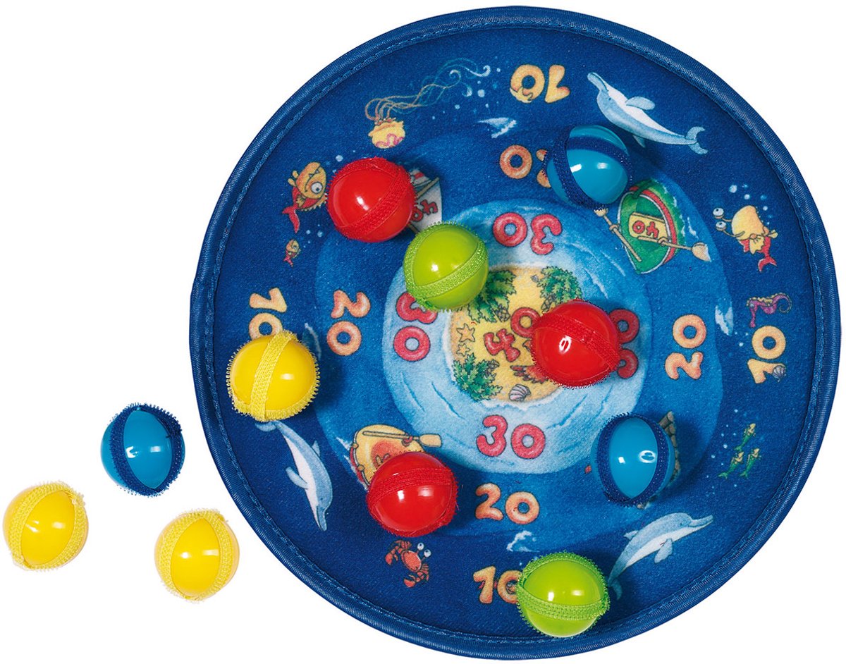Goki Dartbord Klittenband Oceaan