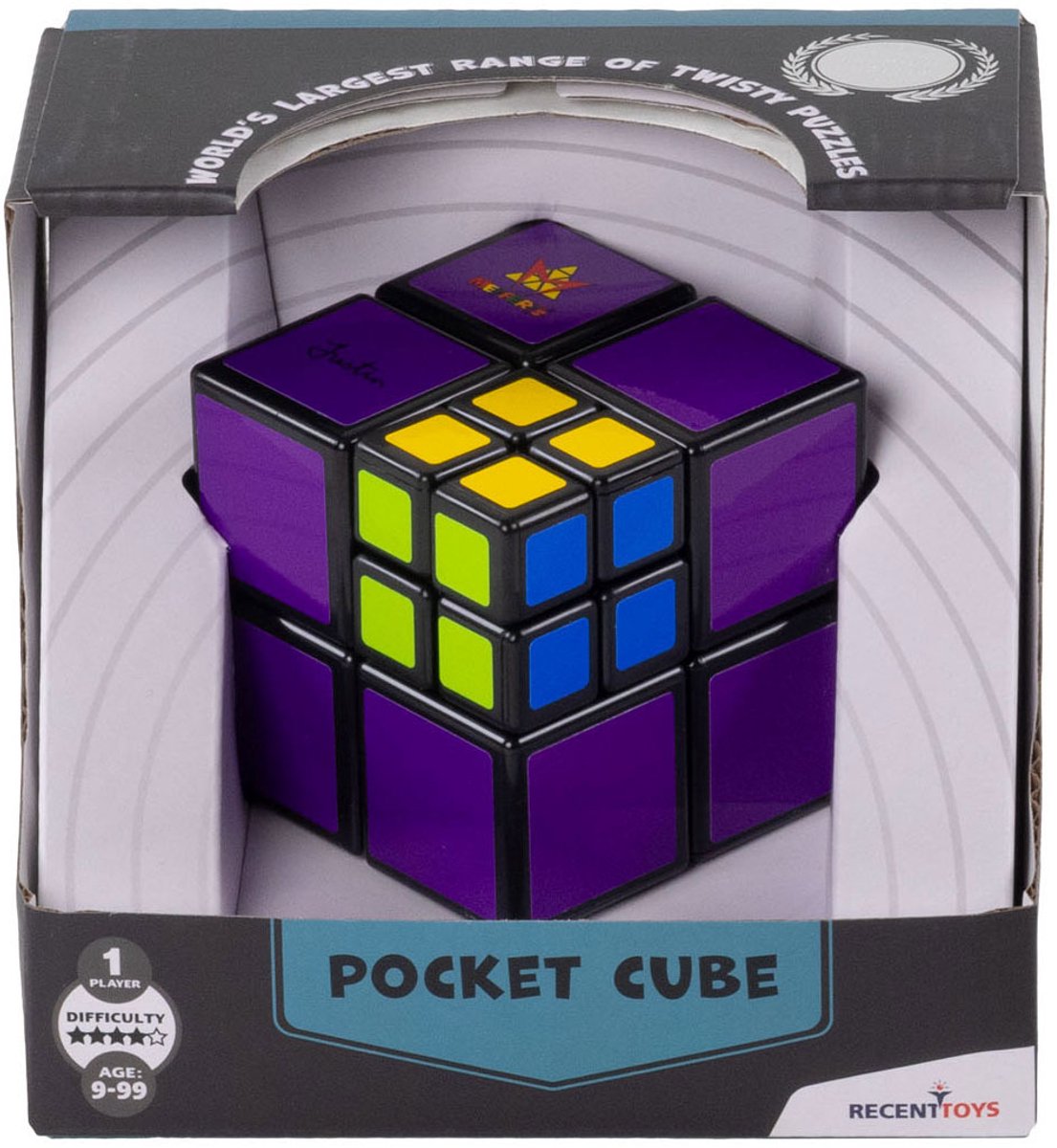Eureka Recent toys rainbow pocket cube