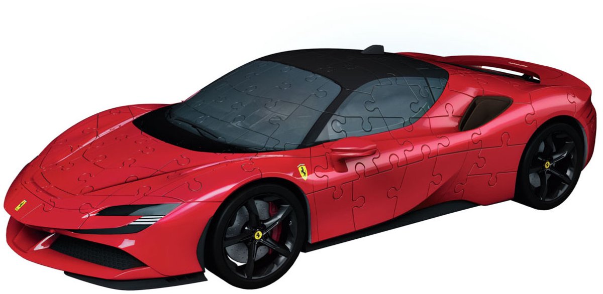 Ravensburger - Ferrari SF 90 Stradale - 3D Puzzel voor Kinderen en Volwassenen — afbeelding 13