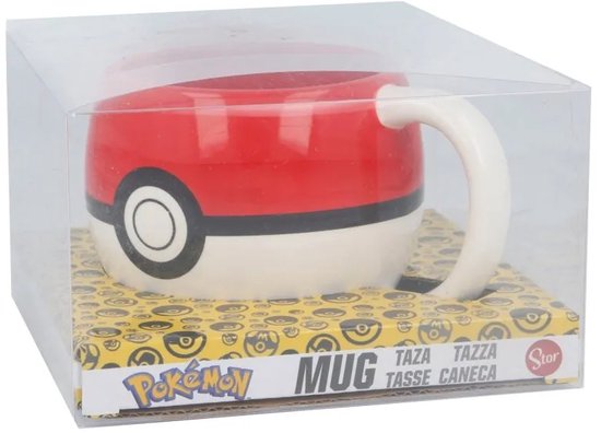 Kopje met doos Pokémon Pokeball Keramisch 360 ml Zwart van $ — afbeelding 2