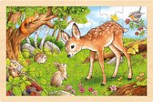 Goki Puzzle en bois Cerf, 24 pcs.