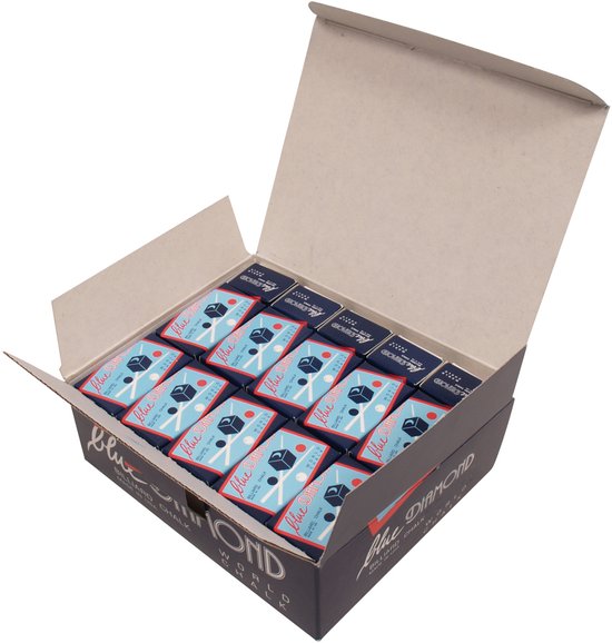 Blue diamant bleu 2pcs / boîte