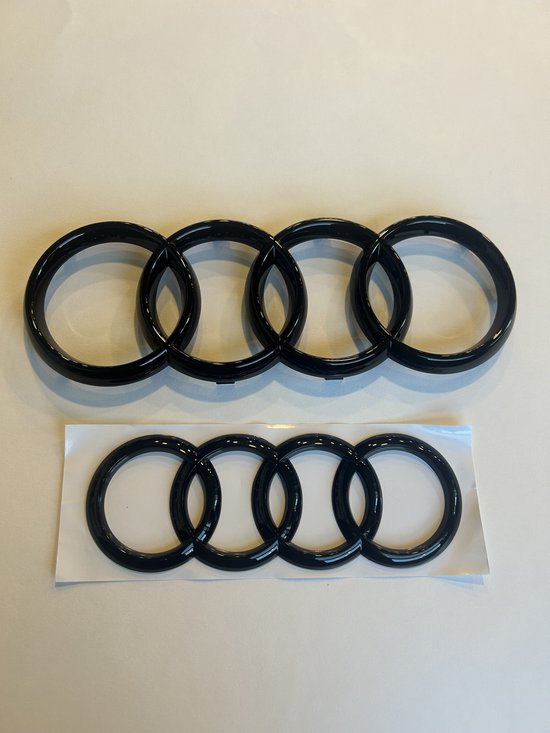 Kit Loghi Audi Nero Lucido - Anteriore 285mm E Posteriore 202mm Per Q3, Q5, Q7, A6 C7