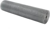 vidaXL - Gelaste - Draadomheining - 0,5x100 - m - Gegalvaniseerd - Staal