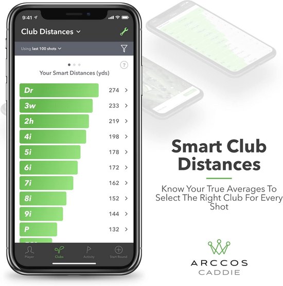 Slimme Golf GPS-afstandsmeter met A.I.-technologie - 3e generatie — afbeelding 2
