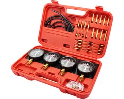 Brandstof VacuüM Carburateur Synchronisatie Gereedschap Kit Carb Sync Meter Set met Rubberen Slang