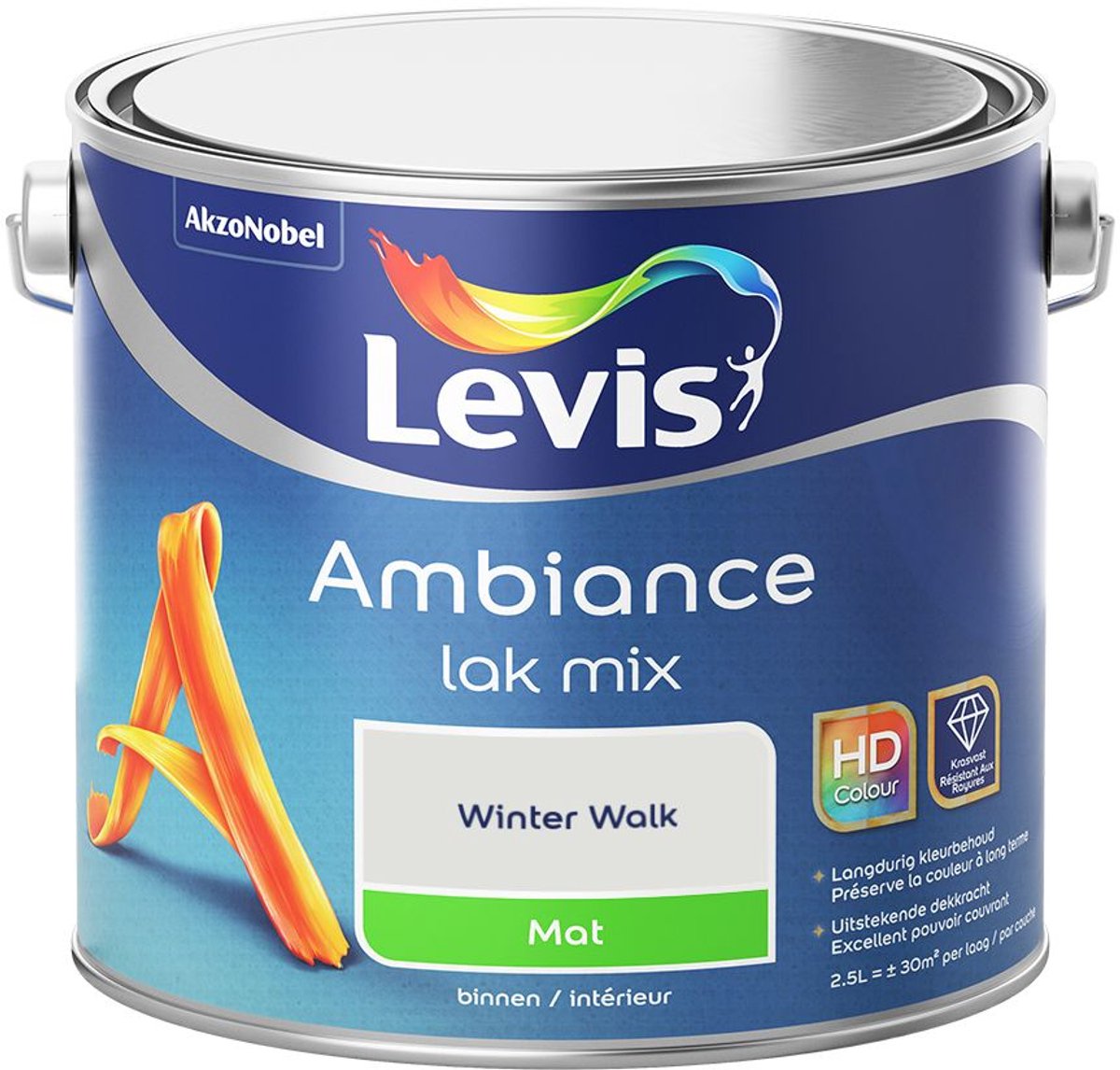 Levis - Ambiance Lak Mat Mix - Winter Walk - Mengverf - 2,5 L