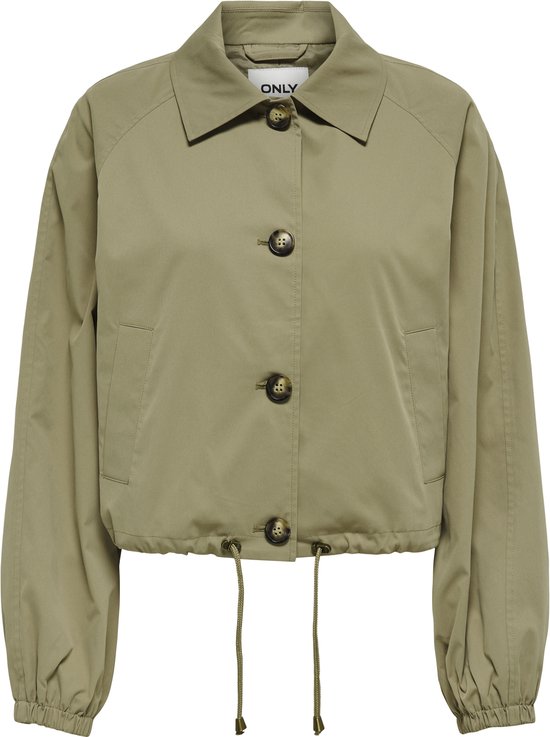 ONLY ONLEJA ORCHID JACKET CC OTW Dames Jas - Covert Green