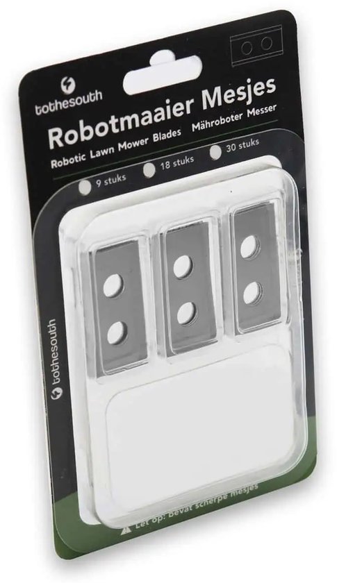 To the South® Lames de robot tondeuse en acier adaptées pour PARKSIDE (Lidl Robot tondeuse) - Attention : hors vis - 90 pièces