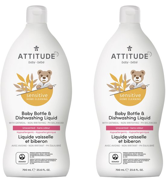 elfbar nachfüll pod läuft aus Liquide vaisselle ATTITUDE Sensitive - Sans odeur et sans danger pour Bébé  - Pack ECO