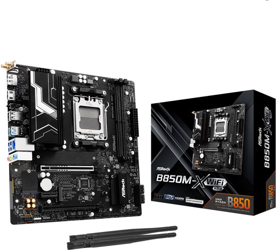 ASRock B850M-X WiFi R2.0 B850 Socket AM5 micro ATX