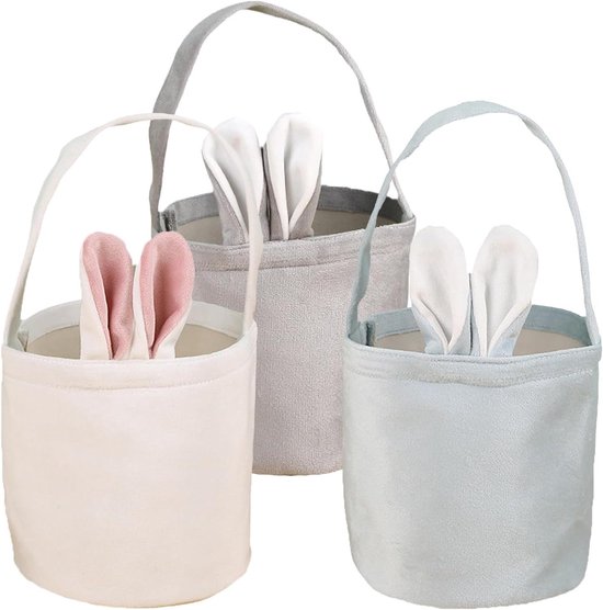 Geschenkzakjes voor Pasen, 12 zwart bedrukte papieren paashaas, bedrukte paaszakjes om te vullen, papieren zakken voor Pasen, paaseieren en vrolijke Pasen, cadeauzakjes voor paasdecoratie