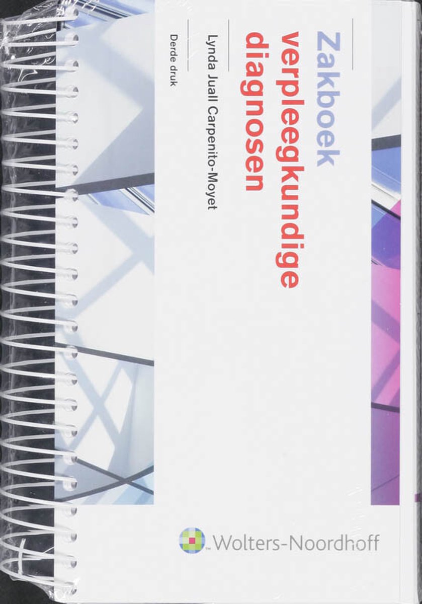 Omslag van Zakboek Verpleegkundige Diagnosen