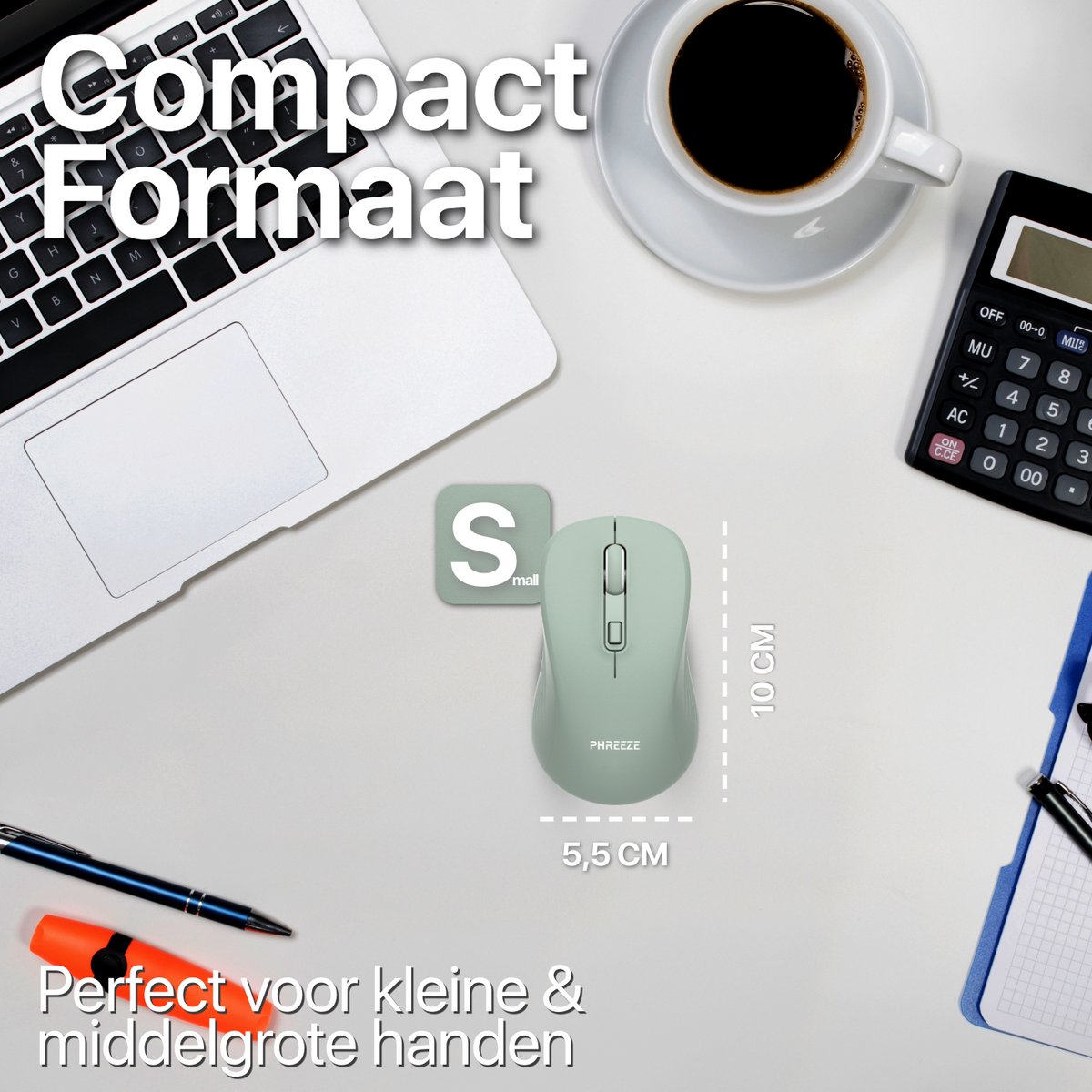 Compacte Draadloze Bluetooth Muis thumbnail 2