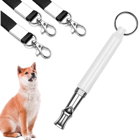 LUTER 3 Stuks Hondenfluit Om Blaffen Te Stoppen Professioneel Verstelbaar Toonhoogte Ultrasoon Hondentrainingfluit En Stille Blafcontrole Voor Honden Met Sleutelkoorden