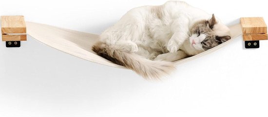 Wandgemonteerde Kattenplanken, Kattenwandplanken en Zitstokken
