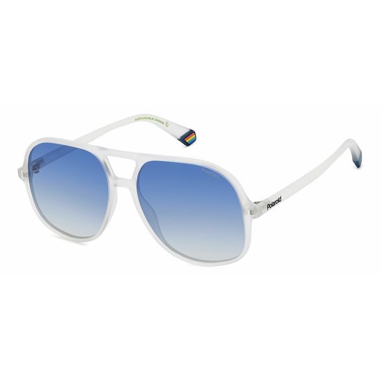 Polaroid Pld 6217/S Rechthoekig Kunststof Polariserend Unisex Zonnebril van Polaroid — afbeelding 2