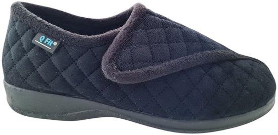 Chaussons bandage Q Fit Rebecca noirs pour femme - Zwart - 37