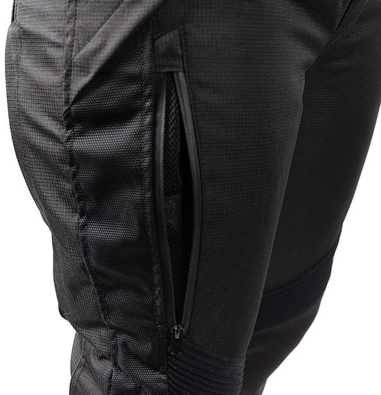 Pantalon moto TREKKER DROUW femme Mi-saison Zwart 46 Homologué CE par MOTOBLOUZ