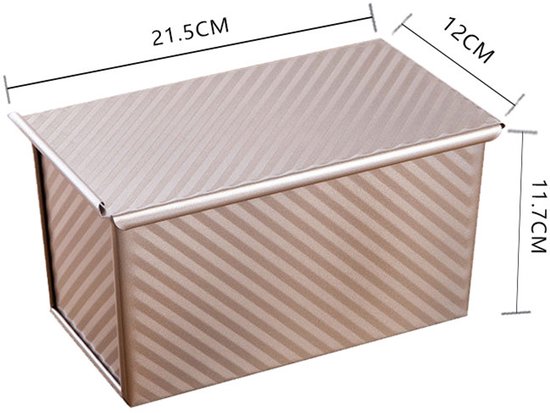 Toastvorm Broodvorm met deksel Antiaanbaklaag Aluminiumlegering Broodcontainer kopen vanaf een prijs van 13