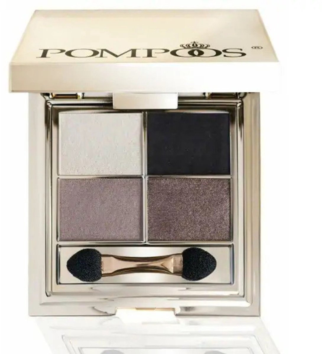 Pompöös - Harald Glööckler Oogschaduw Palette - 03 Lovely Nude - Nude - Creme Wit - Zwart