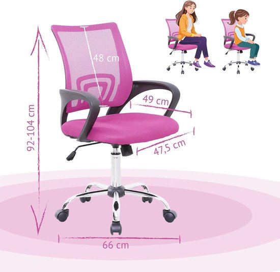 Rode Kinder bureaustoelen kopen? ✔️ Vergelijk & bespaar