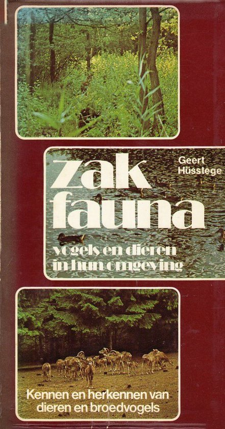 Zakfauna - vogels en dieren in hun omgeving
