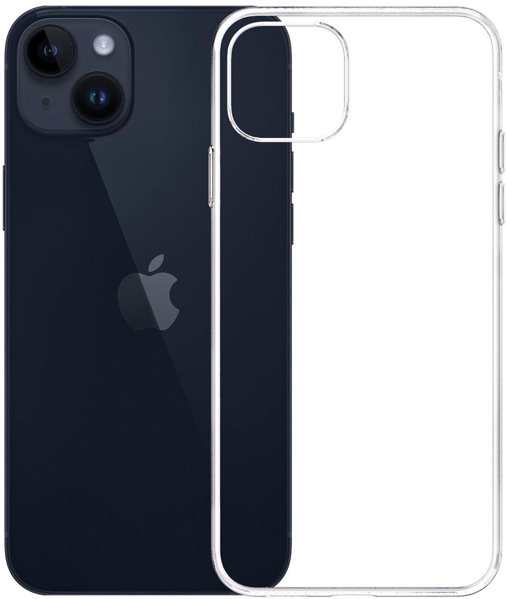 3Mk Clear Case Apple Iphone 13/14 Cover Met Transparante Tpu-Bescherming