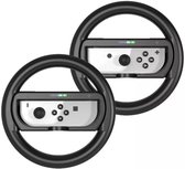 Bol.com JYS Nintendo Switch Steering Wheel & Comfort Grip Pair-Zwart (NSW) Nieuw aanbieding