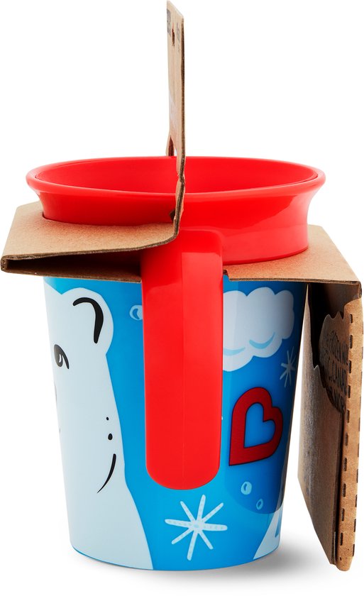 Munchkin Miracle 360 Drinkbeker - WildLove Trainer Cup - Anti-Lek 360° Cup - Oefenbeker voor Baby en Kind - 177ml - IJsbeer Editie van Munchkin — afbeelding 4