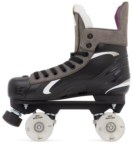 Patins à roulettes Rio Roller Hockey Quad noirs