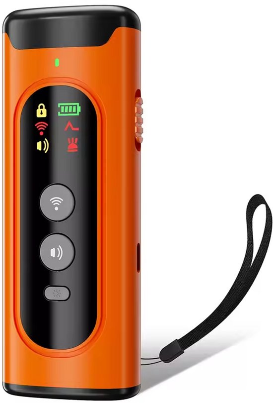 Ultrasone Anti-Blaf Apparaat - Hondentrainer met LED Zaklamp - Train uw hond - Oplaadbaar & Waterdicht - Veilig en Effectief - Stop Blaffen en Corrigeer Gedrag