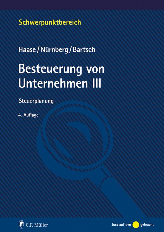 Besteuerung von Unternehmen III - cover
