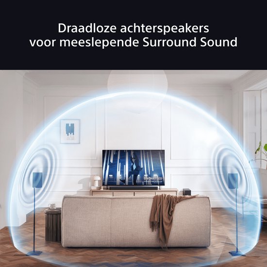 Sony BRAVIA Theatre Rear 8 - Draadloze Achterspeakers van Merkloos — afbeelding 2