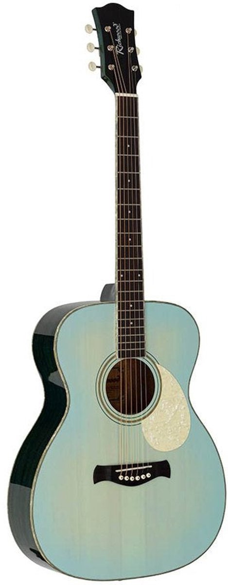 Richwood HSA-55-LB Heritage Series auditorium akoestische westerngitaar blauw